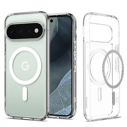 MagSafe-Hülle für Google Pixel 11 Pro XL, Spigen, Ultra Hybrid, Transparent Weiß ACS11451