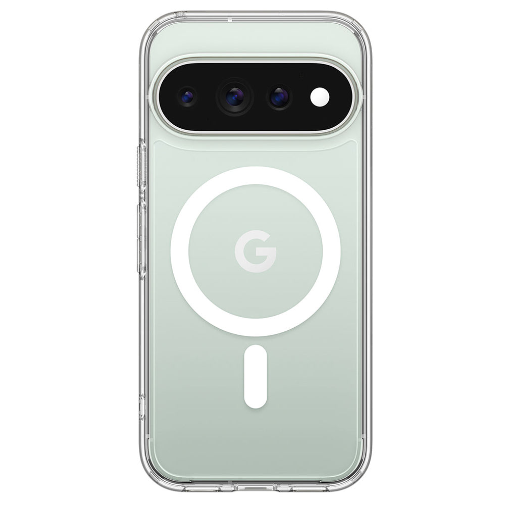MagSafe-Hülle für Google Pixel 11 Pro XL, Spigen, Ultra Hybrid, Transparent Weiß ACS11451