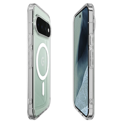 MagSafe-Hülle für Google Pixel 11 Pro XL, Spigen, Ultra Hybrid, Transparent Weiß ACS11451