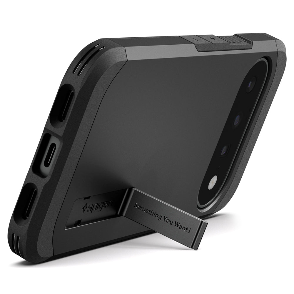 MagSafe-Hülle für Google Pixel 11, Spigen, Tough Armor, Schwarz ACS11443