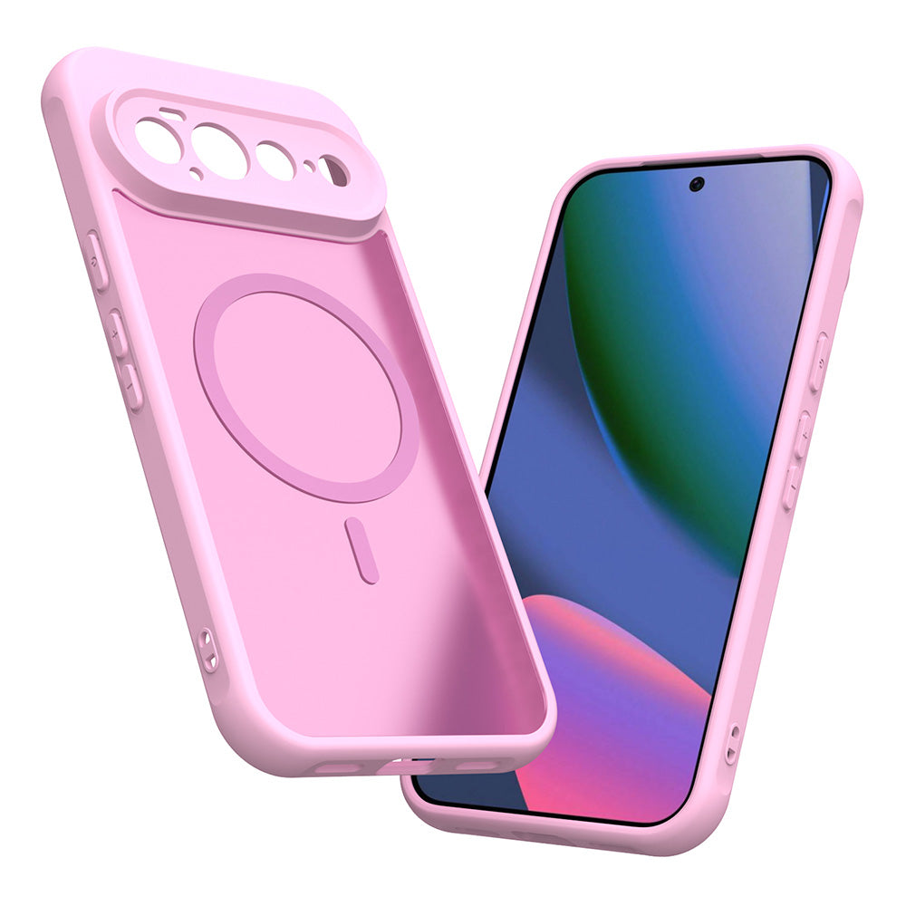 MagSafe Case for Google Pixel 11, Techsuit, HaloFrost II, Pink