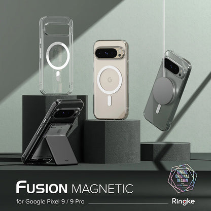 MagSafe-Hülle für Google Pixel 9 / 9 Pro, Ringke, Fusion, Transparent