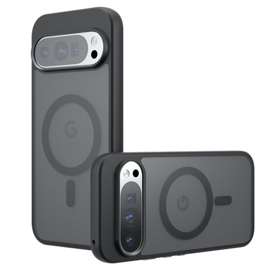 MagSafe-Hülle für Google Pixel 9 / 9 Pro, Techsuit, PureFrost, Schwarz