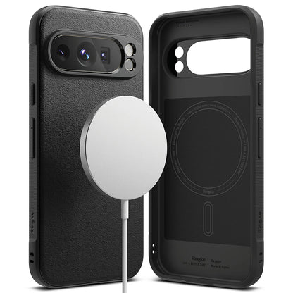MagSafe-Hülle für Google Pixel 9 Pro, Ringke, Onyx, Schwarz