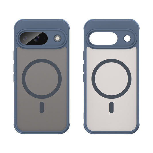 MagSafe-Hülle für Google Pixel 9, Techsuit, HaloFrost II, Marineblau