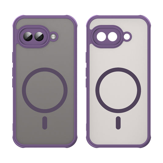 MagSafe Case for Google Pixel 9a, Techsuit, HaloFrost II, Purple