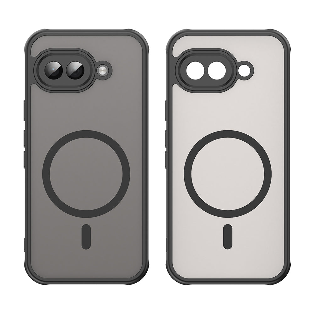MagSafe-Hülle für Google Pixel 9a, Techsuit, HaloFrost II, Schwarz