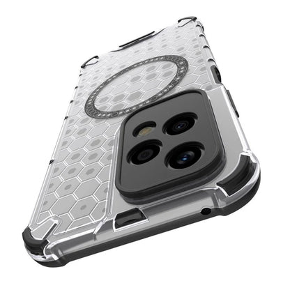 MagSafe-Hülle für Honor 200 Lite, Techsuit, HoneyComb Shield, Schwarz