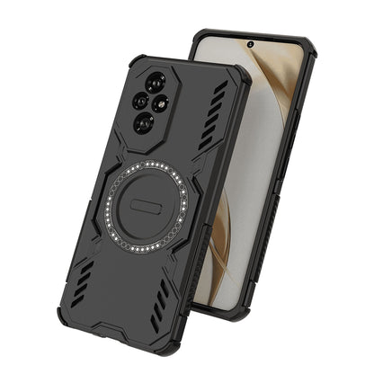 MagSafe-Hülle für Honor 200, Techsuit, ArmorMag, Schwarz