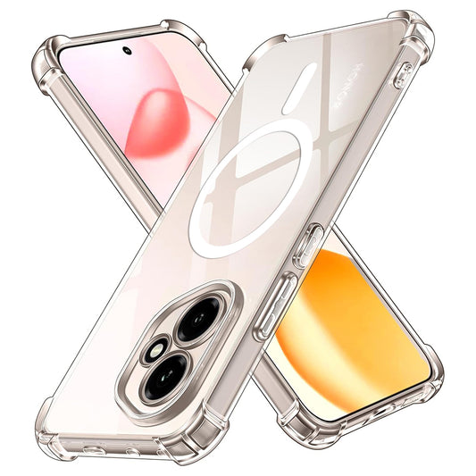 MagSafe-Hülle für Honor 400, Techsuit, stoßfest, transparent