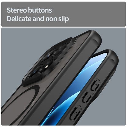 MagSafe Hülle für Honor 600 Lite, Techsuit, HaloFrost II, Schwarz