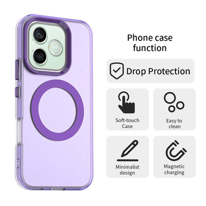 MagSafe-Hülle für Honor 600 Pro / 600, Techsuit, CandyCase, Lila