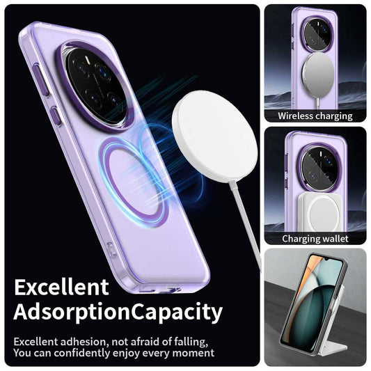 MagSafe-Hülle für Honor Magic7 Pro, Techsuit, CandyCase, Lila