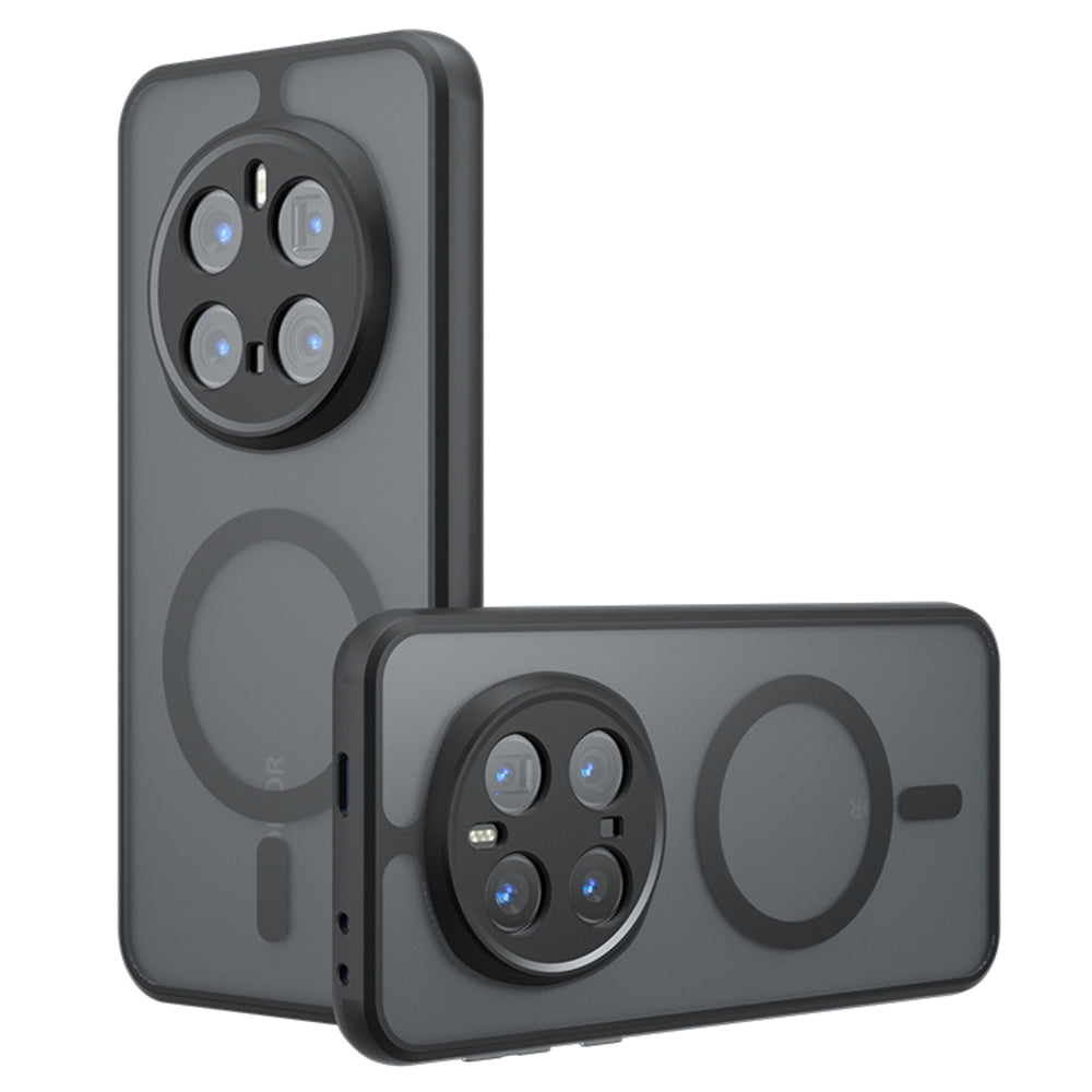 MagSafe-Hülle für Honor Magic7 Pro, Techsuit, PureFrost, Schwarz