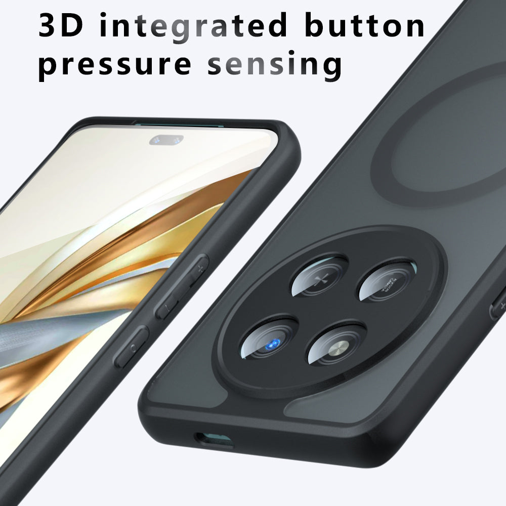 MagSafe-Hülle für Honor Magic7 Pro, Techsuit, PureFrost, Schwarz