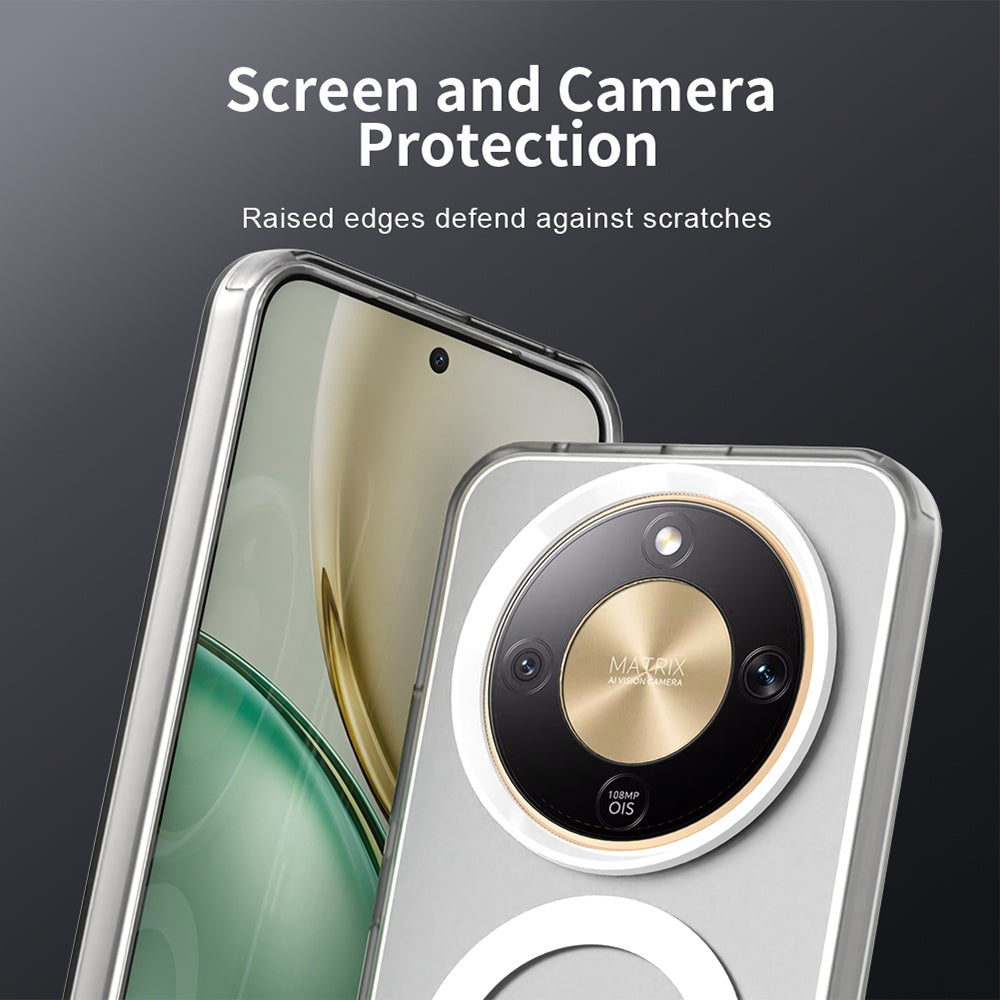 MagSafe Hülle für Honor Magic8 Lite, Techsuit, CandyCase, Weiß