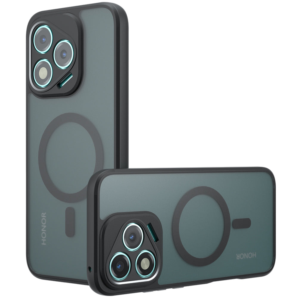 MagSafe Hülle für Honor Magic8 Lite, Techsuit, PureFrost, Satinschwarz