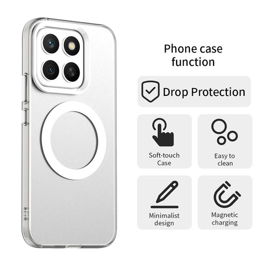 MagSafe-Hülle für Honor X8c, Techsuit, CandyCase, Weiß