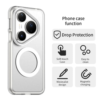 MagSafe-Hülle für Huawei Pura 80 Pro, Techsuit, CandyCase, Weiß