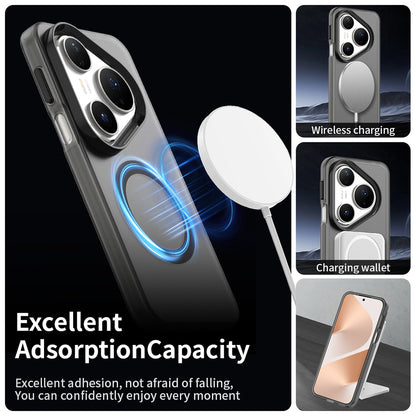 MagSafe-Hülle für Huawei Pura 80 Pro, Techsuit, CandyCase, Schwarz