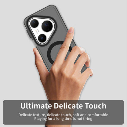 MagSafe-Hülle für Huawei Pura 80 Pro, Techsuit, CandyCase, Schwarz