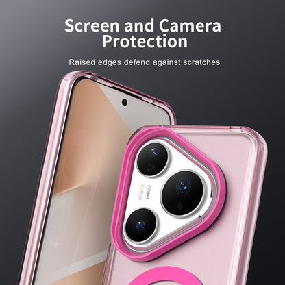 MagSafe-Hülle für Huawei Pura 80 Pro, Techsuit, CandyCase, Rosa