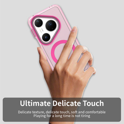 MagSafe-Hülle für Huawei Pura 80 Pro, Techsuit, CandyCase, Rosa