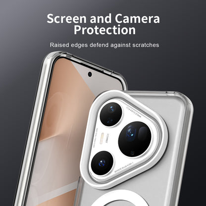 MagSafe-Hülle für Huawei Pura 80 Ultra, Techsuit, CandyCase, Weiß