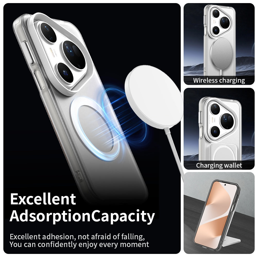 MagSafe-Hülle für Huawei Pura 80 Ultra, Techsuit, CandyCase, Weiß