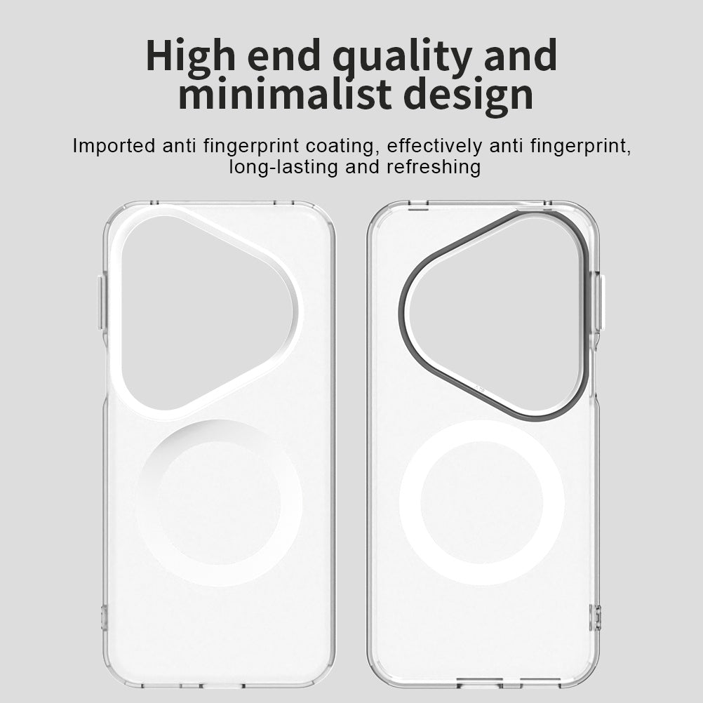MagSafe-Hülle für Huawei Pura 80 Ultra, Techsuit, CandyCase, Weiß