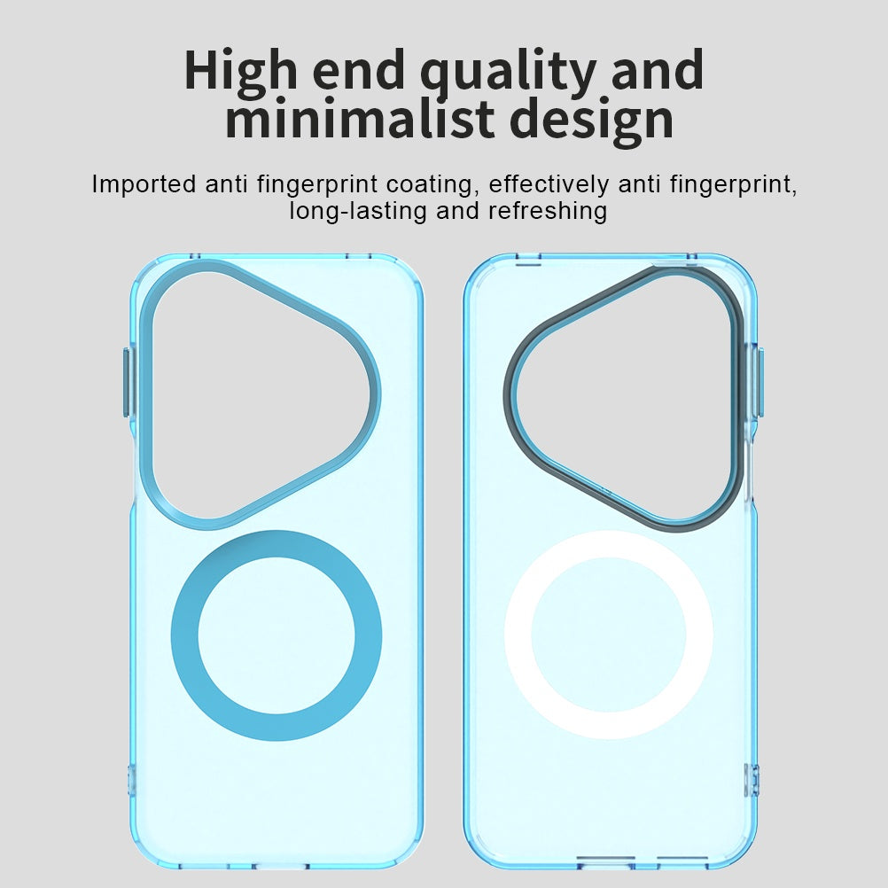 MagSafe-Hülle für Huawei Pura 80 Ultra, Techsuit, CandyCase, Blau