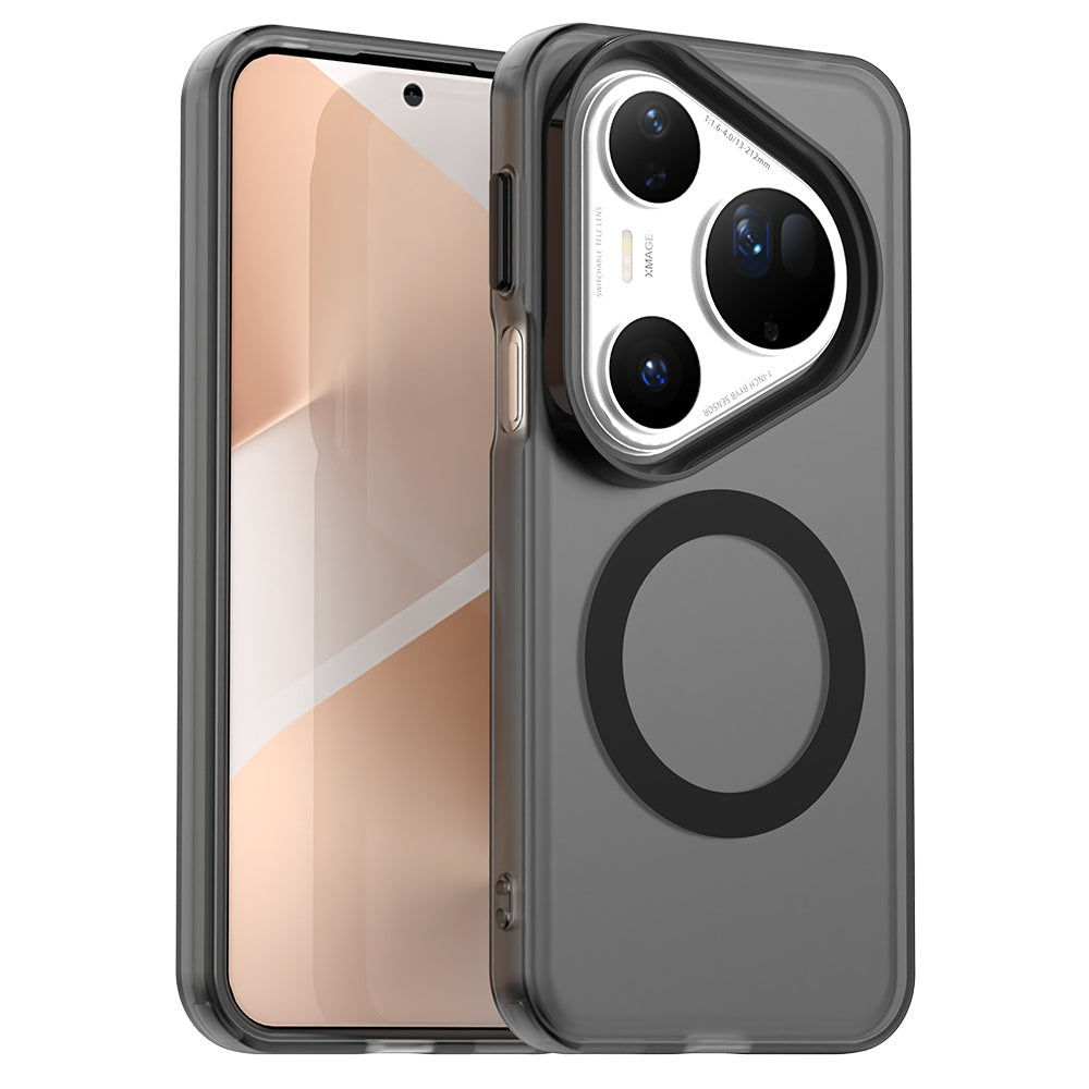 MagSafe-Hülle für Huawei Pura 80 Ultra, Techsuit, CandyCase, Schwarz