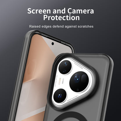 MagSafe-Hülle für Huawei Pura 80 Ultra, Techsuit, CandyCase, Schwarz