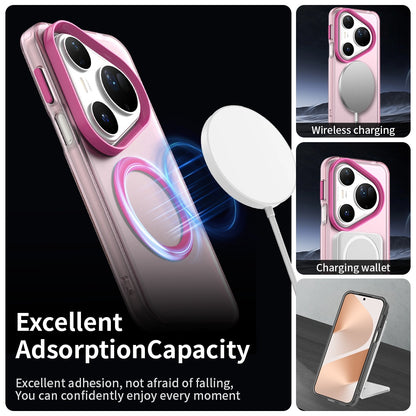 MagSafe-Hülle für Huawei Pura 80 Ultra, Techsuit, CandyCase, Rosa