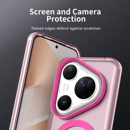 MagSafe-Hülle für Huawei Pura 80 Ultra, Techsuit, CandyCase, Rosa