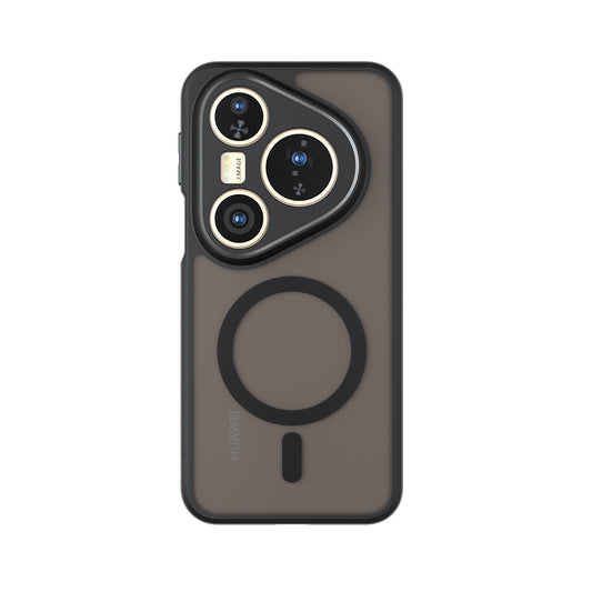 MagSafe-Hülle für Huawei Pura 80 Ultra, Techsuit, PureFrost, Satin Schwarz