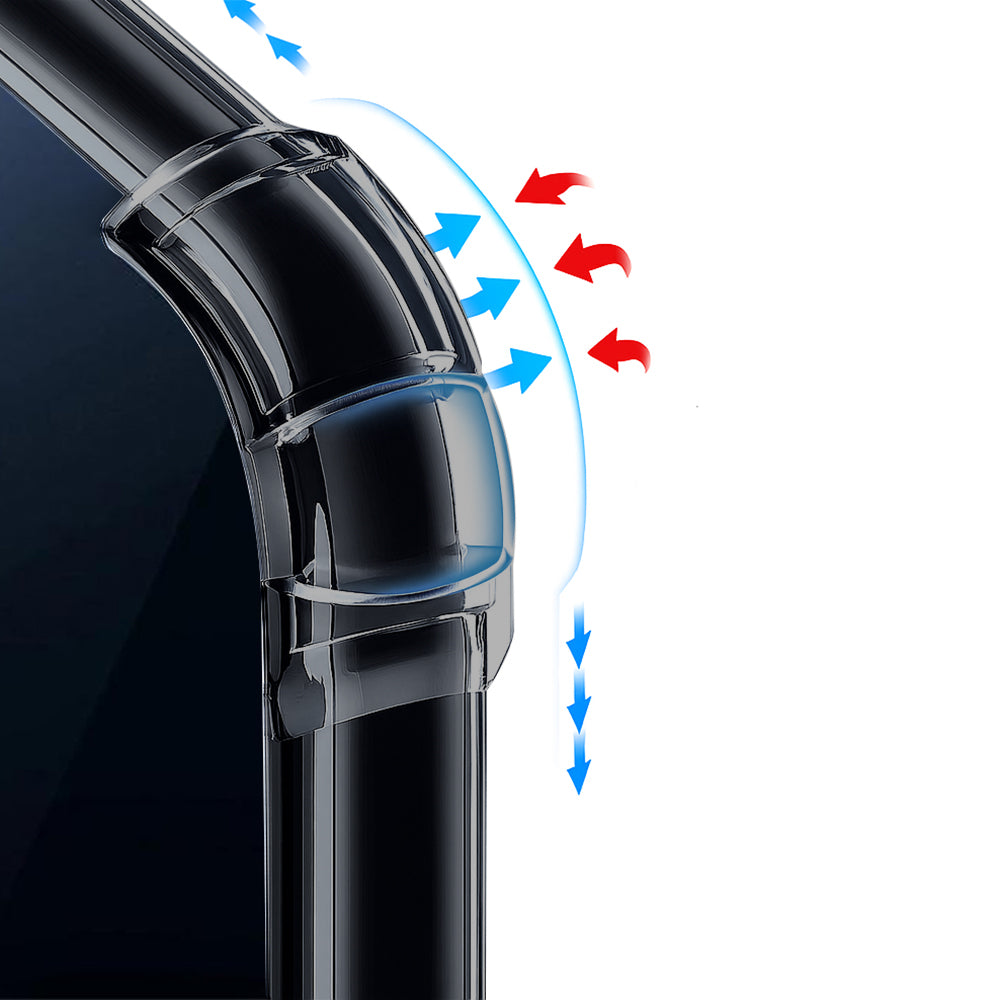 MagSafe Hülle für Huawei Pura 80 Ultra, Techsuit, Stoßfest, Transparent