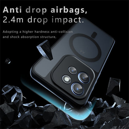 MagSafe Hülle für Motorola Edge 60 Neo / Edge 50 Neo / ThinkPhone 25, Techsuit, PureFrost, Satinschwarz