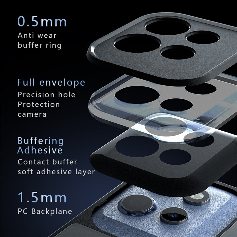 MagSafe Hülle für Motorola Edge 60 Neo / Edge 50 Neo / ThinkPhone 25, Techsuit, PureFrost, Satinschwarz