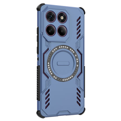 MagSafe-Hülle für Motorola Edge 60 Pro, Techsuit, ArmorMag, Blau