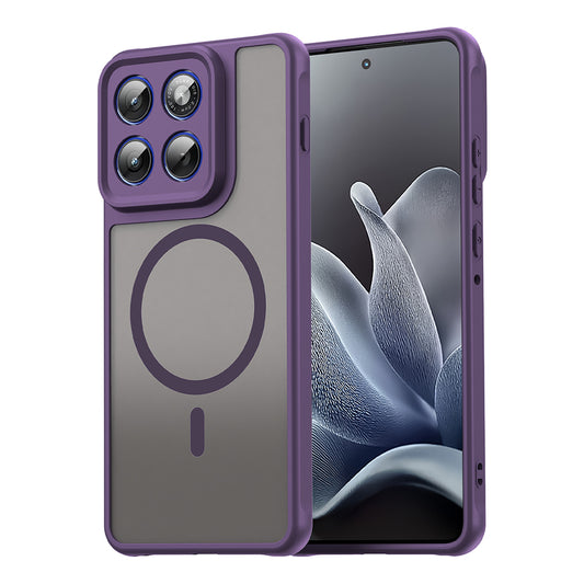 MagSafe Case for Motorola Edge 70, Techsuit, HaloFrost II, Purple