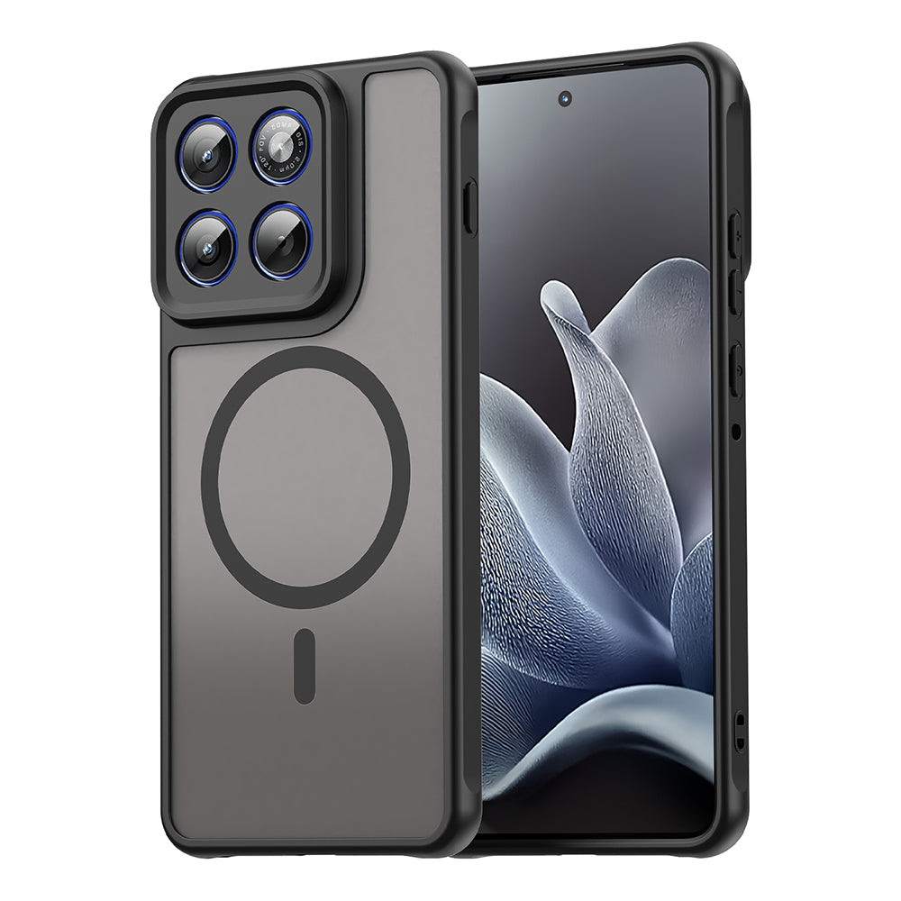 MagSafe Hülle für Motorola Edge 70, Techsuit, HaloFrost II, Schwarz