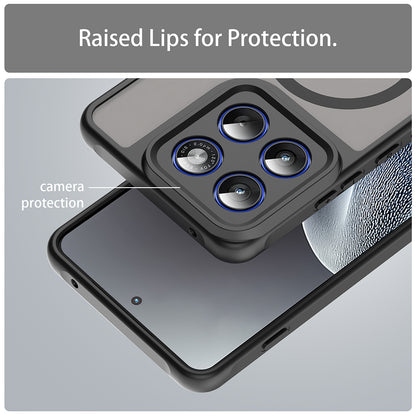 MagSafe Hülle für Motorola Edge 70, Techsuit, HaloFrost II, Schwarz