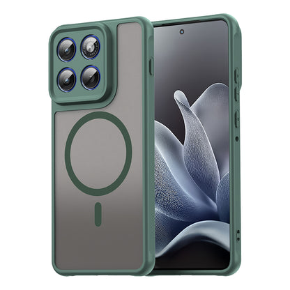 MagSafe Hülle für Motorola Edge 70, Techsuit, HaloFrost II, Grün