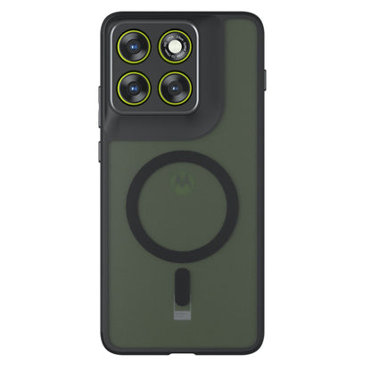 MagSafe Hülle für Motorola Edge 70, Techsuit, PureFrost, Satinschwarz