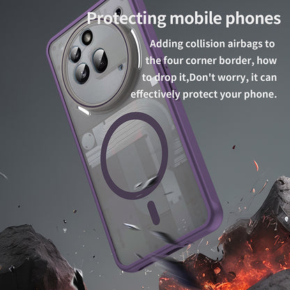MagSafe-Hülle für Nothing Phone (3a) Pro, Techsuit, HaloFrost II, Lila