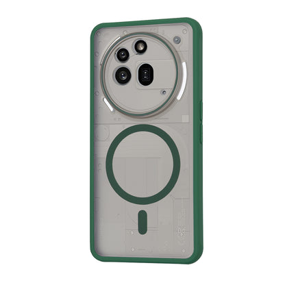 MagSafe-Hülle für Nothing Phone (3a) Pro, Techsuit, HaloFrost, Grün