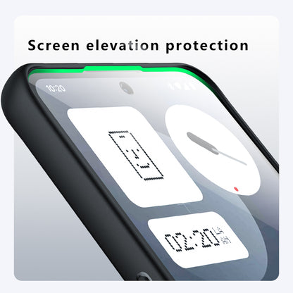 MagSafe-Hülle für Nothing Phone (3a), Techsuit, PureFrost, Schwarz