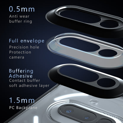 MagSafe-Hülle für Nothing Phone (3a), Techsuit, PureFrost, Schwarz
