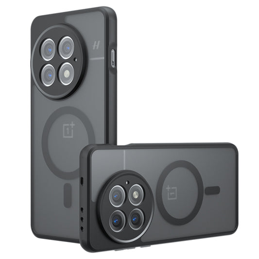 MagSafe-Hülle für OnePlus 13, Techsuit, PureFrost, Satin Schwarz
